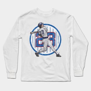 Ryne Sandberg Chicago C Sketch Ryno Long Sleeve T-Shirt